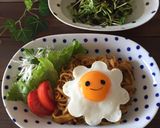 もやし大量！じゃがいも入りカレー焼きそば作り方7写真