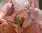 丸鶏を使ったローストチキン作り方3写真