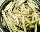 ごぼうと牛肉のきんぴら作り方1写真