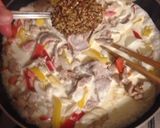 豚肉とパプリカのクリーム煮作り方5写真