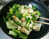★美味しい＊厚揚げとチンゲン菜の煮物＊♪作り方2写真