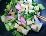 ★美味しい＊厚揚げとチンゲン菜の煮物＊♪作り方3写真