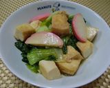 ★美味しい＊厚揚げとチンゲン菜の煮物＊♪作り方4写真