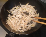 簡単で適当なもやしの焼肉のタレ炒め作り方3写真