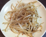 簡単で適当なもやしの焼肉のタレ炒め作り方6写真