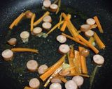 小松菜の和風ガーリックパスタ☆作り方3写真