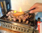 親鳥で地鶏炭火焼風。安くて美味い！作り方5写真