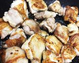 チキンとエリンギのバター醤油炒め作り方3写真