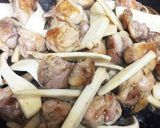チキンとエリンギのバター醤油炒め作り方4写真