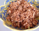 包丁いらず！納豆とひき肉の炒め物☆作り方6写真