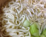 釜揚げ風うどん 野菜入りで作り方5写真