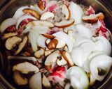 フライパンで他人丼作り方4写真