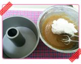 お母さん誕生日に珈琲シフォンcakeを♪作り方4写真
