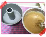 お母さん誕生日に珈琲シフォンcakeを♪作り方5写真