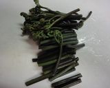基本の和食40　わらびと油揚げの煮物作り方1写真