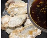 簡単！シンプル☆豚の生姜焼き☆黒酢入り作り方3写真