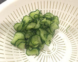 生わかめときゅうりのからしマヨ和え作り方3写真