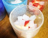 食べて飲む♡いちご牛乳シャーベット作り方3写真