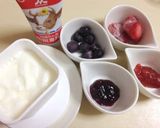 フルーツヨーグルト アイス作り方1写真