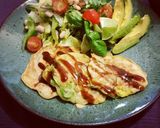 ズッキーニのお好み焼き風作り方4写真