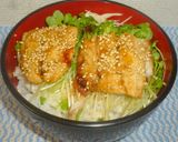 アジの蒲焼丼作り方6写真