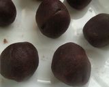 餡入り♪わらびもち作り方1写真