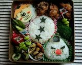 遠足☆簡単キャラ弁☆妖怪ウォッチ 一つ目作り方1写真