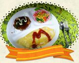 娘の夕飯★~洋食プレート~★作り方5写真