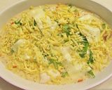 釜揚げエビと白い野菜の味噌グラタン作り方6写真