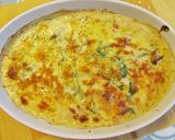 釜揚げエビと白い野菜の味噌グラタン作り方7写真