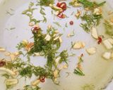 豚肉とプチヴェールのディル風味パスタ作り方2写真