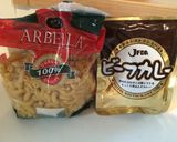 お弁当に★カレーチーマカロニ作り方1写真