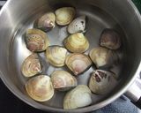 ハマグリときのこのガーリックバターパスタ作り方1写真