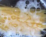 鍋で、パスタ（ケチャップ）作り方4写真