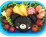 くまちゃん＊海苔おにぎり＊キャラ弁作り方8写真