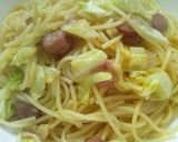 鍋で、パスタ（ケチャップ）作り方8写真
