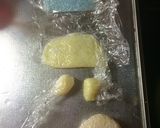 キャラ弁パワーパフガールズ黄色作り方2写真