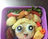 キャラ弁パワーパフガールズ黄色作り方3写真