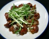 居酒屋風●砂肝炒め作り方3写真