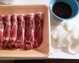 簡単ランチ！生姜焼き丼作り方1写真