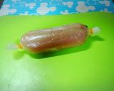 とにかく簡単＊鶏ハム風アレンジ＊野菜巻き作り方5写真