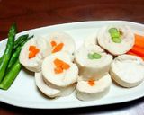 とにかく簡単＊鶏ハム風アレンジ＊野菜巻き作り方8写真