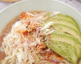 時短♪冷やし中華風＊潰し梅トマトうどん作り方9写真