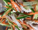 お手軽✿ヘルシー❀チキンと野菜のつまみ作り方6写真