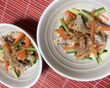 お手軽✿ヘルシー❀チキンと野菜のつまみ作り方7写真