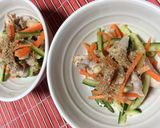 お手軽✿ヘルシー❀チキンと野菜のつまみ作り方8写真
