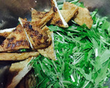 水菜と厚揚げの生姜焼き和え作り方4写真