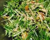 水菜と厚揚げの生姜焼き和え作り方5写真