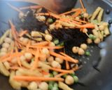 お豆とひじきの煮物作り方1写真