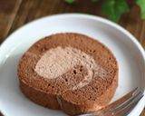 ココアのふわふわ♡チョコロールケーキ♡作り方21写真